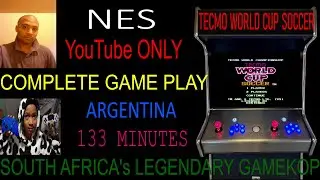 0037 - Gamekop Hosea plays Tecmo World Cup Soccer for the Nintendo Entertainment System - Argentina