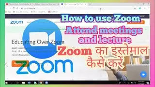 How to use zoom website on PC? | unlimited Zoom Video Conference | Zoom Video lecture and Meeting