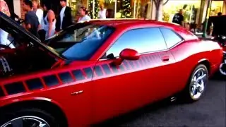 Dodge Challenger with 'cuda customizing