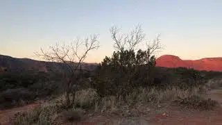 The Tigger tent 🏕️ Caprock Canyon, Texas, NYE 2023 🙏