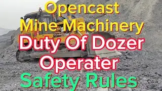 Duty Of Dozer Operator #safety #safetytips #shortvideo  #youtube #mining #operator #dozer #shorts