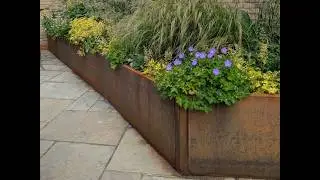 Corten Retaining Wall System