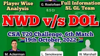 NWD vs DOL Dream11 Prediction | NWD vs DOL Dream11 Team | nwd vs dol today match | NWD vs DOL TEAM |