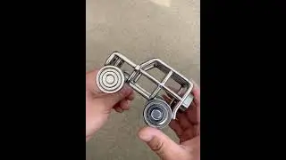 Hand made DIY car bearings wheels 2021 indoor toys & game for home 🤩❤️ | #shorts play master #toys