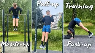 Ma s&eacute;ance du jour : Course + Street workout ! (mon premier enchainement !!)
