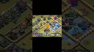 Dragon attack th17 🔥 || Clash of clans || #clashofclans #gaming #shorts #coc