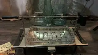 Vintage West Bend Smokeless Broiler Rotisserie Model 5414