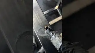 Laser welding stainless steel river nut diy asmr #laserwelding #stainlessteel #diy #asmr #welding