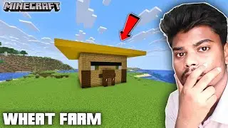 Ultimate Wheat Farm 😱 Minecraft Jave Edition Oye Sahil