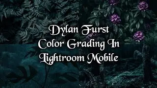 FURSTY INSPIRED_ How To Edit Photo Like Dylan Furst In LIGHTROOM MOBILE