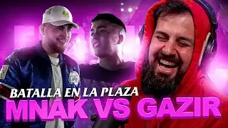 LO QUE TRANSMITE ES UNA LOCURA | REACCION a MNAK vs. GAZIR en PLAZA