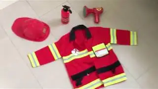 Melissa and Doug Firefighter Costume - Fireman