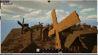 UE5 - Procedural Town Building - Adding building variation  (Windmill)