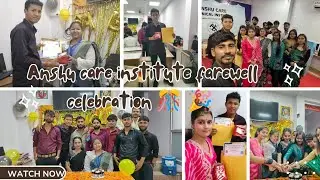 Anshu care institute farewell 🎊 🎉 computer institute #gorakhpur #explore #vlog #savigenius108vlog