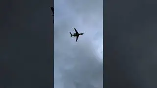 Embraer Phenom 300 CS-PHR landing at Farnborough