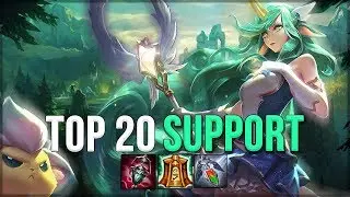 Top 20 SUPPORT Plays #06 | League of Legends