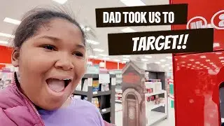 Dad Took Us To Target!!