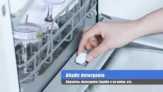 AIRMSEN Portable Countertop Dishwasher with Built-in 5L Water Tank and Air Dry Function,