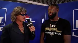 Dilano Taylor Backstage Interview Following Massive Win over Rory MacDonald