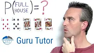 5-card Poker FULL HOUSE Probability and Odds
