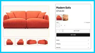 Shopify Tutorial: Filter Product Images by Color Variant Thumbnails (No App Needed)