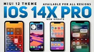 MIUI 12 Theme - IOS 14X Pro New Update For All Xiaomi, Poco Device | MIUI 12 Convert To IOS 14
