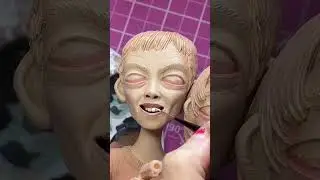 sculpture of stu and billy in scream (1996)