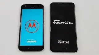 Moto X4 vs Samsung C7 Pro SPEEDTEST | WHICH IS FASTER