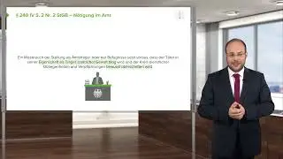 Strafrecht I Besonders schwere F&auml;lle der N&ouml;tigung (&sect; 240 IV StGB), Konkurrenzen I RA S. Koslowski