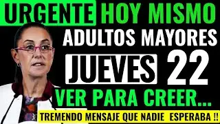 😱VER PARA CREER❗️¡NADIE LO ESPERABA! TREMENDO MENSAJE DE CLAUDIA!💥NUEVOS CAMBIOS ADULTOS MAYORES
