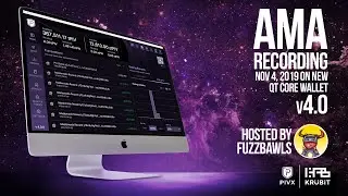 PIVX AMA on 4.0 with @Fuzzbalws Nov 4, 2019