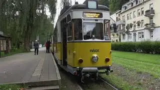 Kirnitzschtalbahn Tram Cab Ride in Germany