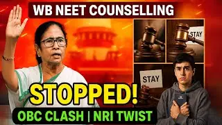 WB NEET 2025 Counselling STOPPED | Mamata&rsquo;s OBC Quota Clash & NRI Twist In Delhi HC