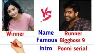 Divya 🆚 Sabari #englishcomparision #biography #biggboss9 vjs arora Vikkals ganavinoth kani paru kamu