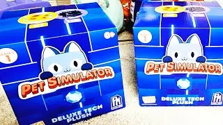 PSX Unboxing DELUX TECH PLUSH! HUGE GLEEBO the ALIEN! Pet Simulator X! ROBLOX! SUB, LIKE