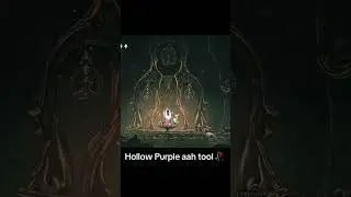 Silksong just added Hollow Purple #hollowknight #silksong #hollowknightsilksong #gaming #fyp #viral