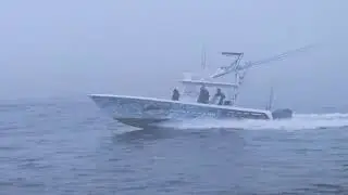 Boats In The Thick Point Pleasant Beach New Jersey Ocean Fog