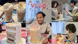Vlog|Je réponds à un commentaire🥹|Visite du collège, goûter d’anniversaire en famille🍰 et shopping🛍️