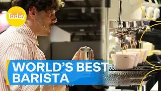 An Aussie has been crowned the world's greatest barista | Today Show Australia