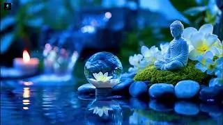 Bamboo Water Fountain + Relaxing Music 🌿 Insomnia Relief, Calm Anxiety & Depression, Deep Sleep