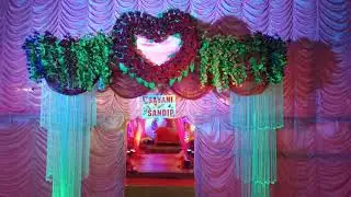 Wedding Day | Flower Decoration | biye bari decoration | Shadi Mandap decoration
