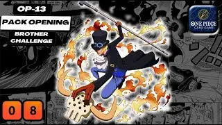 *ЭТА SP-КАРТА ПРОСТО ПОТРЯСАЮЩАЯ!!! * ПРОДОЛЖАЯ ЕГО ВОЛЮ OP-13 One Piece Pack Opening Challenge E...