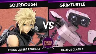 UTSmash's Campus Clash 2 | Sourdough (Cloud) vs Grimturtle (R.O.B) | Pools Losers Round 3