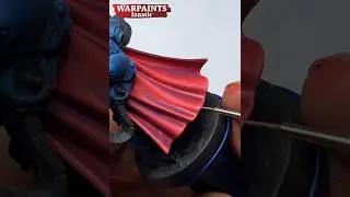 🔴 Painting RED Cape with Warpaints FANATIC 🎨 #shorts