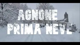 Agnone, la prima neve di dicembre - 12/2024 | 4K