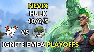Virtus Pro nevix Hulk Vs BRR BRR PATAPIM at Upper SemiFinal Playoffs Ignite Phase 1 EMEA