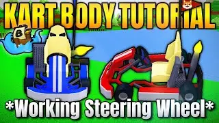 【👑BEST】Go-Kart Car Body EZ Tutorial!! in Build A Boat Roblox | 1x Speed Kart Body Speed Build