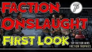 Faction Onslaught First Look! Together As One.... WE FIGHT!!! The Walking Dead Road To Survival