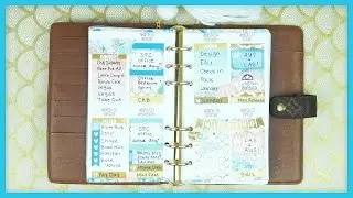 Plan With Me // By The Sea! (Sew Much Crafting Inserts)