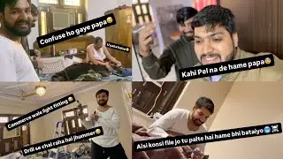 PAPA ke sath PRANK kar diya🥶☠️! 85/365 Albadi Chore Vlogs